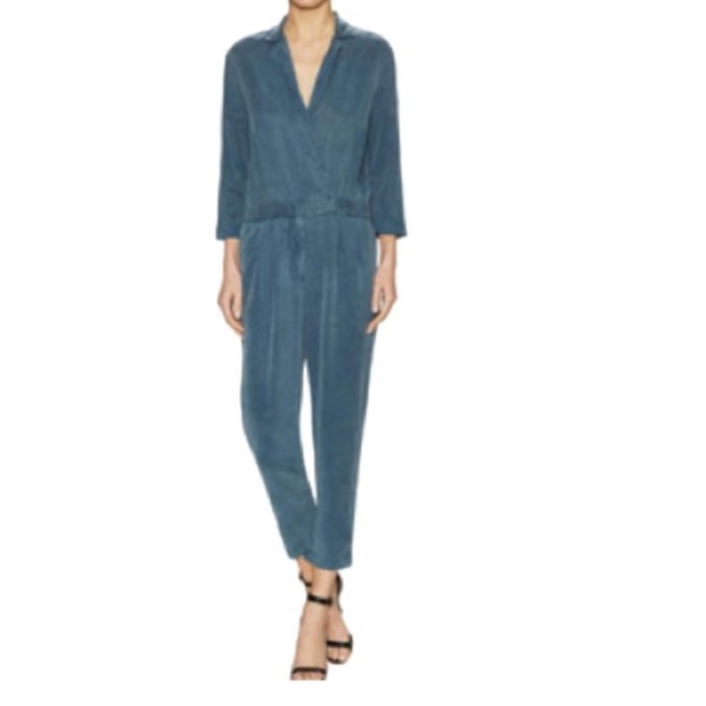Young Broke and fabulous blue jumpsuit